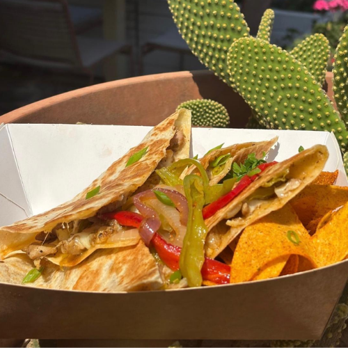 Tavuklu Quesadilla